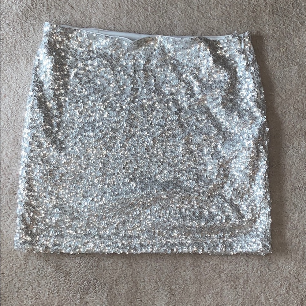 Sequin skirt